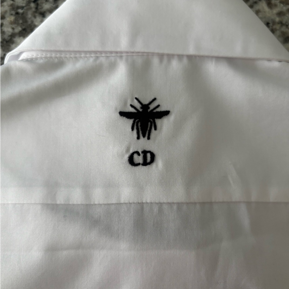 Dior Uniforme Women's White Button Down Shirt - Picture 4 of 7